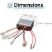 AlveyTech ZK2430-D-FS Control Module for Razor MX350/MX400 (V33+) - Replacement Controller for Electric Scooters & Dirt Bikes - Buy Online on SooperMarket.com