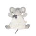 Kaloo - Petites Chansons - Grey Elephant Puppet Plush - Baby s Soft Toy - 24 cm Hand Puppet Plush - Early-Learning Toy - 0 Months + K210004