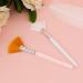 2 PCS Soft Fan Brush Set for Facial Masks | Makeup Application Tool | Premium Quality Facial Brushes - Buy Online on SooperMarket.com