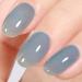 TOMICCA Grey Blue Jelly Gel Nail Polish - Sheer Teal Color, Quick Dry & Soak Off U V Gel Nails for DIY Nail Art - Buy Online on SooperMarket.com