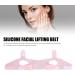 Dekaim Silicone Facial Slimming Strap Double Chin Reducer Reusable Comfortable Fit Face Lifting Belt for Wrinkle Sagging Face - Buy Online on SooperMarket.com