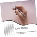 BELLIFFY 7pcs Double-headed Extrusion Ring Pimple Tool Needles Blackhead Removers Cleaning Kits Pimple Needle Pimple Removers Double-headed Beauty Tools Comedone Extractors - Buy Online on SooperMarket.com