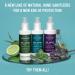Vegan Hand Sanitizer Spray | EcoTomorrow | Kills 99.9% of Germs | Natural Formula with Essential Oils | Eucalyptus & Lemon | 4.06oz Bottle - Buy Online on SooperMarket.com