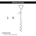 1 X 16" Heavy Duty Ground Spike Stake (40cm) Dog Chains for outside Dog Tie Out Cable Steel Spiral Dog Tether Outdoor Dog Camping Accessories (Stake Only 1 X 40cm) Stake Only 1 X 40cm - Buy Online on SooperMarket.com