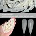 Noverlife 1200PCS Long Almond Shape False Nails | Full Cover Acrylic Nail Tips for Nail Salon Mani-pedi & Nail Art - Natural - Buy Online on SooperMarket.com