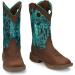 Justin Women's Rush Waterproof Western Work Boot Soft Toe - Se4355 Brown 8.5