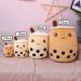 AMOZO Cute Cartoon Boba Milk Tea Plush Doll 50cm - Coffee | Giant Bubble Tea Cup Pillow Gift Toy - Buy Online on SooperMarket.com
