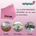 SPH2ONGE Super Absorbent Cloth (Pink) | Multi-Purpose | Designed to Hold x10 Its Weight in Liquid | Re-usable | Perfect All Around Your Home | Effective on Every Surface | Drip-Free and Durable Pink Cloth Sponge - Buy Online on SooperMarket.com