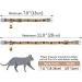 Tagme Personalized Cat Collar Set - Adjustable Safety Closure with Name & Phone Number 2-Pack Brown (18-28 cm) - Buy Online on SooperMarket.com
