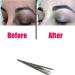 zalati Eyebrow Stencil Ruler Eyebrows Golden Ratio Three-point Positioning Balance DIY Ruler Makeup Caliper Microblading Supplies Shaper Ruler for Eyebrow Measure Tool - Buy Online on SooperMarket.com