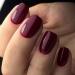GLAMERMAID Dark Red Press on Nails - 24 Pcs Burgundy False Nails with Glue | Reusable Glossy UV Finish Acrylic Manicure Kits for Women & Girls - Buy Online on SooperMarket.com