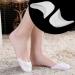FOMIYES Silicone Pointed Dance Shoe Pads - High Heel Toe Protectors for Women - 1 Pair (White) - Buy Online on SooperMarket.com