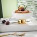 Kitchen Countertop Fruit Rack Fruit Basket White Ceramic Plate Fruit Bowl with Stand Fruit Basket Decorative Fruit Plate Can Hold Cheese Candies Snacks Fruit Trays for Party (Color : OneColor Siz 8inch Onecolor - Buy Online on SooperMarket.com