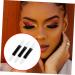 Mikinona Makeup Eyeshadow 100pcs Women s Suits Eyeshadow Sponge Brush Eye Shadow Applicator Set Travel Toolkit Cosmetic M White - Buy Online on SooperMarket.com