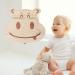 Hippo Shaped Baby Tooth Fairy Box - Keepsake Organizer for Lost Teeth - English Words Baby Shower Gift - Buy Online on SooperMarket.com