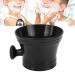 Pilipane Black Shaving Bowl with Handle | Durable Gunfire Design | Ideal for Razor Cream Soap | Travel-Friendly Wide Mouth | Perfect for Barbershop & Home Use - Buy Online on SooperMarket.com