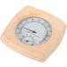 Buy Thermo Hygrometer Wooden Infrared Thermometer | Sauna Room Digital Temperature & Humidity Gauge - International Shipping - Buy Online on SooperMarket.com