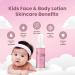 Moisturizing Face & Body Lotion for Babies & Toddlers - 3.5 fl oz | Gentle Hydration for Sensitive Skin - Buy Online on SooperMarket.com
