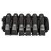 Social Paintball Grit Pod Pack Harness, Stealth Black, 6+9 Pod Holders