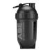 Applied Nutrition ABE Bullet Shaker - All Black Everything Protein Shaker Bottle 500ml Capsule Shaker Easy to Clean BPA Free (Black)