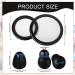 Stethoscope Spare Parts Kit - Replacement & Ear Tips Accessories (Black) - Buy Online on SooperMarket.com
