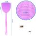 Hombrima Fly Swatter Set - 4 Strong & Flexible Manual Pest Control Tools - Multi-Color Pack for Effective Fly Management - Buy Online on SooperMarket.com