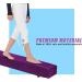 UMIKOOL DIRECT 8FT Balance Beam for Gymnastics - Non Slip Rubber Base - Professional Home Training Equipment - Dark Purple - Buy Online on SooperMarket.com