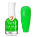 MIZHSE Quick Dry Nail Polish: Neon Green Bright Nail Polish Air Dry Fast 15ml/0.5 fl oz Regular Water-based Nail Lacquer Non-Gel Full Coverage High Glossy Shine Manicure DIY Nail Art Salon Ideal Gift 001