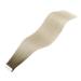Youngsee Virgin Tape Extensions - 50cm Balayage Real Hair Invisible Light Brown Ombre #9A/10/800 - 5pcs 12.5g - Buy Online on SooperMarket.com