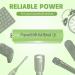 8 Pack Rechargeable Ni-MH AAA Batteries | Long-Lasting 800mAh for Outdoor Solar Lights - Buy Online on SooperMarket.com