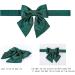 Lionet Paws Dog Collar - Comfortable Silk with Removable Fly for Large Dogs (Neck 40-60cm) - Green 1 Pack - Buy Online on SooperMarket.com