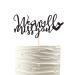 Arthsdite We Will Miss You Cake Topper Farewell Cake Decoration for Job Change Farewell Retirement Graduation Party Cake Decoration Supplies - Black Glitter