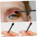 Baluue 40 Pcs Double Eye Shadow Makeup Professional Makeup Brush Eye Shadow Brush Applicator Nylon Black - Buy Online on SooperMarket.com