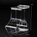 Hamsters Feeder Small Animals Automatic Dispenser Gravity Auto Dispensers Pet Pellets Food Storage Bowl - Dwarf Hamster Gerbils Mice Hedgehog Guinea Pig and Other Small Animal Ideal Feeding Station - Buy Online on SooperMarket.com