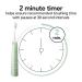 Brightline Rechargeable Sonic Electric Toothbrush ADA Accepted | Adjustable Intensity & Timer | Mint Green - 1 Count - Buy Online on SooperMarket.com