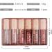 Lip Gloss Set: 6 Pcs Liquid Lipstick Sets - Long Lasting, Non-Sticky, Plumping Lip Gloss - Hydrating, High Shine Tinted Lip Gloss (Set A) - Buy Online on SooperMarket.com