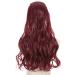 prinfantasy Cruly Hair Extension Fiber Line Metal buckle Adjustable Invisible Long Wavy Seamless NO Clips in 22inches Hairpiece for Gift Daily Party Cosplay Use MW237 GBMW237 22 inch - Buy Online on SooperMarket.com