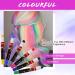 6 Colors Hair Chalk for Girls Kids - Non-Toxic Temporary Hair Dye Pens for Party Cosplay - Washable Hair Color Kit - AOOWU - Buy Online on SooperMarket.com