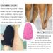 Bvanzo Exfoliating Glove for Dead Skin and Fake Tan Removal - Shower Mitt for Skin Refreshing and Cleansing - Pink - Buy Online on SooperMarket.com