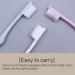 Eco-Friendly Ultrafine Soft Bristle Toothbrush Set for Adults & Children - Travel Size Oral Hygiene - Buy Online on SooperMarket.com