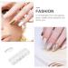 EXCEART 1 Set Makeup Rhinestone Rhinestones Nail Accessories Manicure Tools Nail Patches Diy Manicure Supply Nail Jewelry Decor Manicure Decors White Wooden Rhinestone Nails Acrylic 3d 12.5X0.8cm White - Buy Online on SooperMarket.com