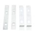 Fdit 2 Sets Bird House Hanger Bracket for Securing Bird Houses Galvanized Steel Mounting Bracket EasilyFeeders Nesting Boxes