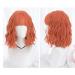 BGHJUE Short Orange Wig - 35cm Full Straight Bob 80% Density Colored Frontal Wigs for Women - International Shipping Available - Buy Online on SooperMarket.com