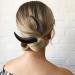 French Clips For Hair Halloween Moon Fork Wooden Hairpin Barrettes Hair Comb Hair Styling Tool Accessories Black