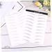Mikinona 2 Pairs Waterproof Stickers Artificial Eyebrow Stickers Transfer Stickers Disposable 3d Template - Buy Online on SooperMarket.com