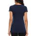 Love2Mi Maternity Nursing Shirt - Short Sleeve V-Neck T-Shirt - Navy - Size L - Buy Online on SooperMarket.com