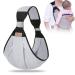 Hengbird baby carrier newborn from birth baby sling adjustable baby carrier wrap with thick shoulder straps quickly drying baby carrier newborn from birth for babies from 0 to 36 months