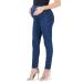 Milano - Maternity Jeans for Pregnant Women Ultra Stretch Buttery Soft Denim Comfortable Slim Clothing. High Waisted Over The Bump Band 10 Medium Wash