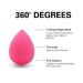 OWQ 10-Piece Beauty Makeup Sponge Blender Set - Non Latex Soft Foundation Blending Sponges for Cream, Powder, and Liquid Makeup - Multi-colored - Buy Online on SooperMarket.com
