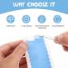60 Pieces WLLHYF Hair Extension Tape - Double Sided No-Residue Adhesive for Human Hair Extensions - Pre-cut Replacement Tapes - Wig & Toupee Beauty Tool - Buy Online on SooperMarket.com